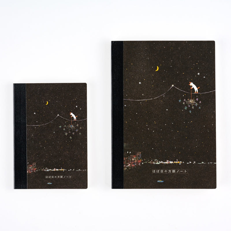 Hobonichi Graph Notebook - Hiroko Kubota: Another night of falling star sparklers