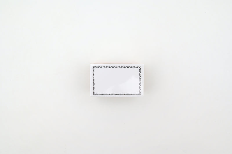 Yohaku Wooden Rubber Stamp - Waltz