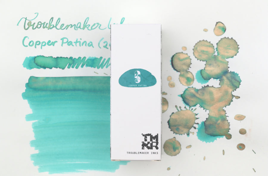 Troublemaker Inks - Shimmer - Copper Patina - 60 mL
