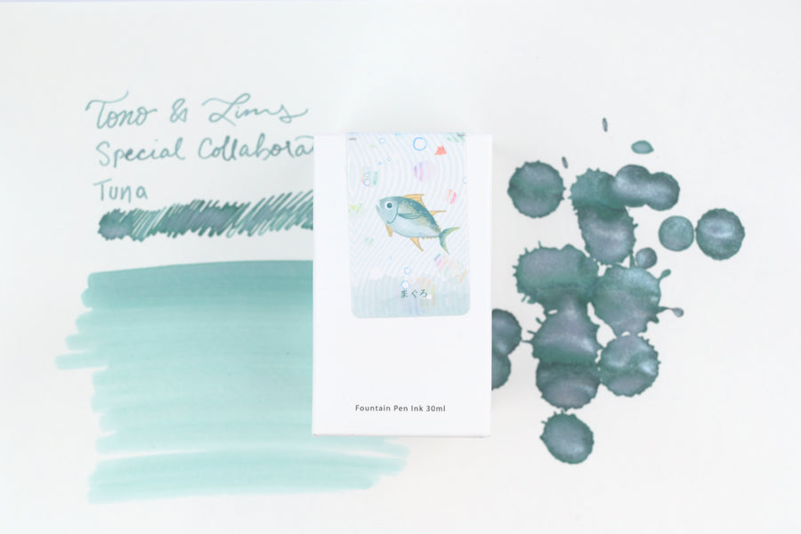 Tono & Lims Ink Bottle - Special Collaboration - Tuna (まぐろ) - 30ml