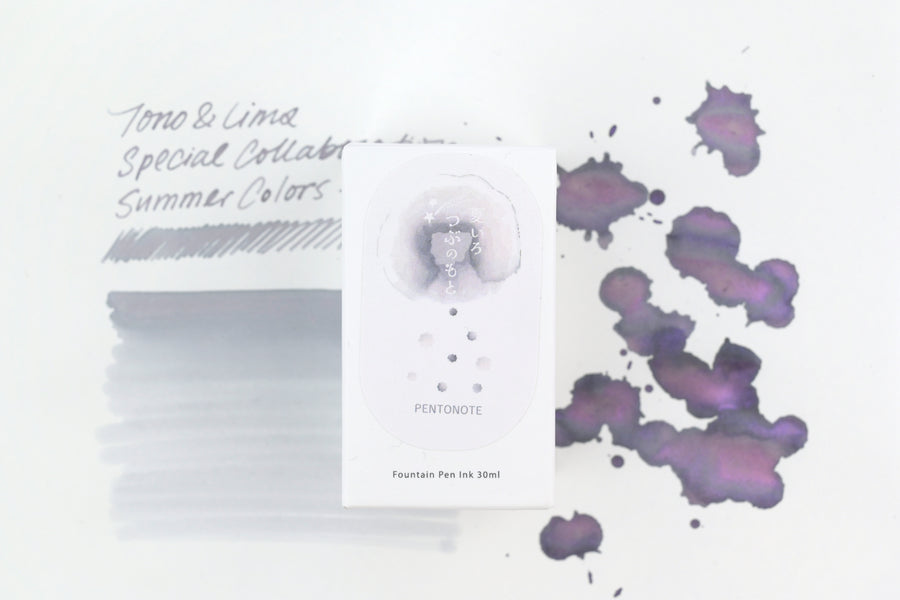 Tono & Lims Ink Bottle - Special Collaboration - Summer Colors – Gray (夏いろ グレー) - 30ml