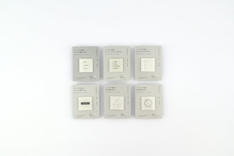 DAIGO isshoni. Point Stamp - Flat