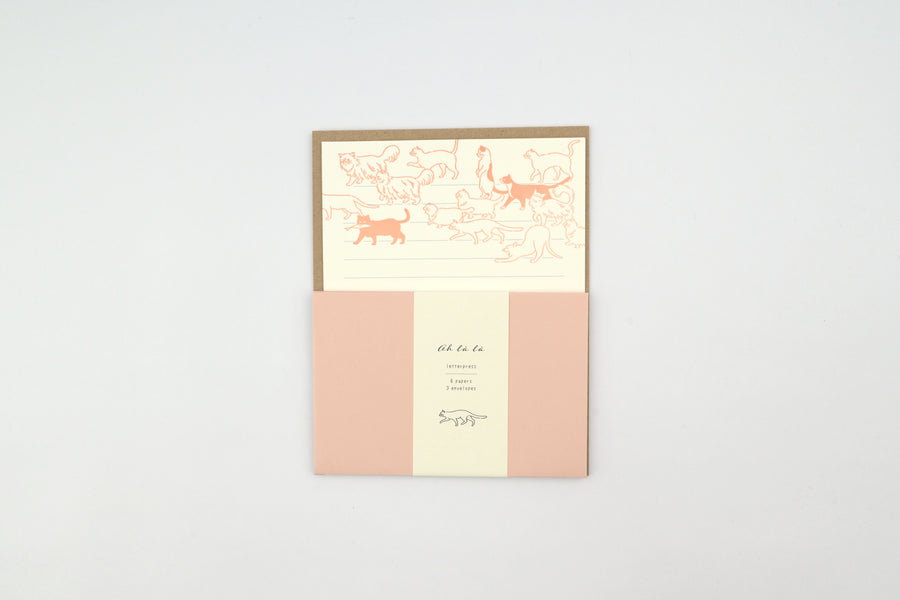 EL COMMUN Letter Set - Ah La La - Cats