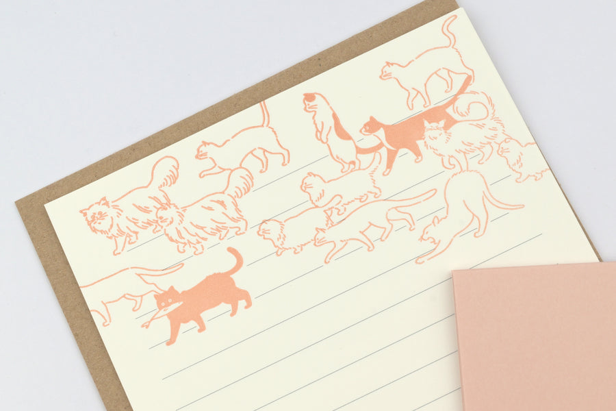 EL COMMUN Letter Set - Ah La La - Cats