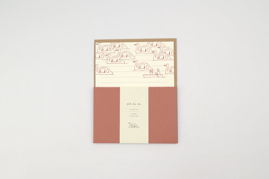 EL COMMUN Letter Set - Ah La La - Swan Boats
