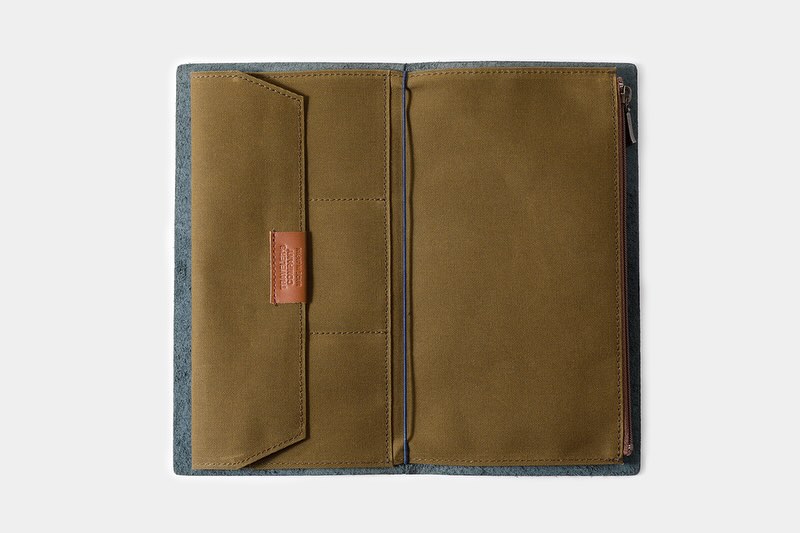 TRAVELER'S Factory Regular Size Refill - Cotton Zipper Case