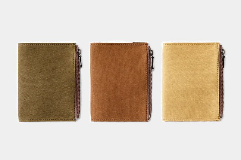 TRAVELER'S Factory Passport Size Refill - Cotton Zipper Case