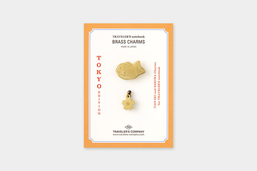 TRAVELER'S Factory - TOKYO Brass Charm Set - Limited Edition