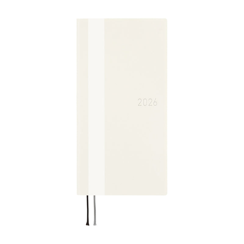 Hobonichi Techo Weeks 2026 - White Line: Ivory - April Start