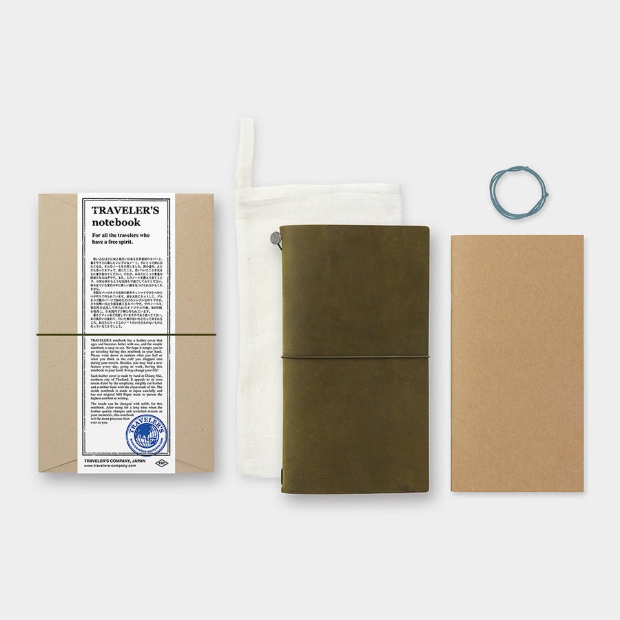 TRAVELER'S Notebook - Regular Size - Olive