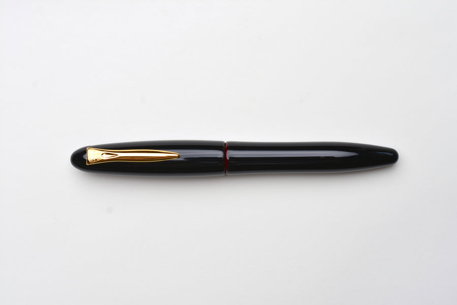Platinum Izumo Tamenuri Fountain Pen - Akatame Red
