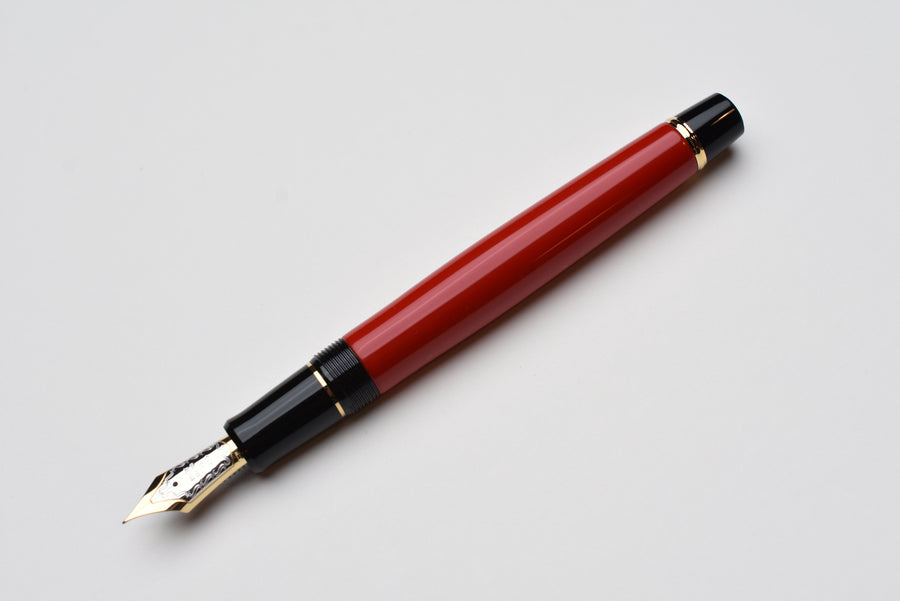 Pilot Custom 845 Urushi Fountain Pen - Vermilion