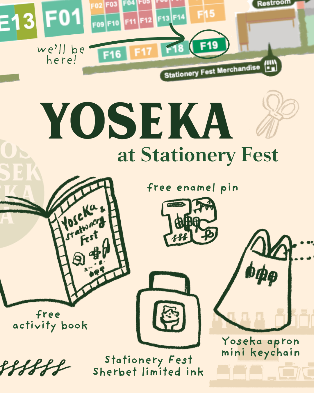 Yoseka at Stationery Fest