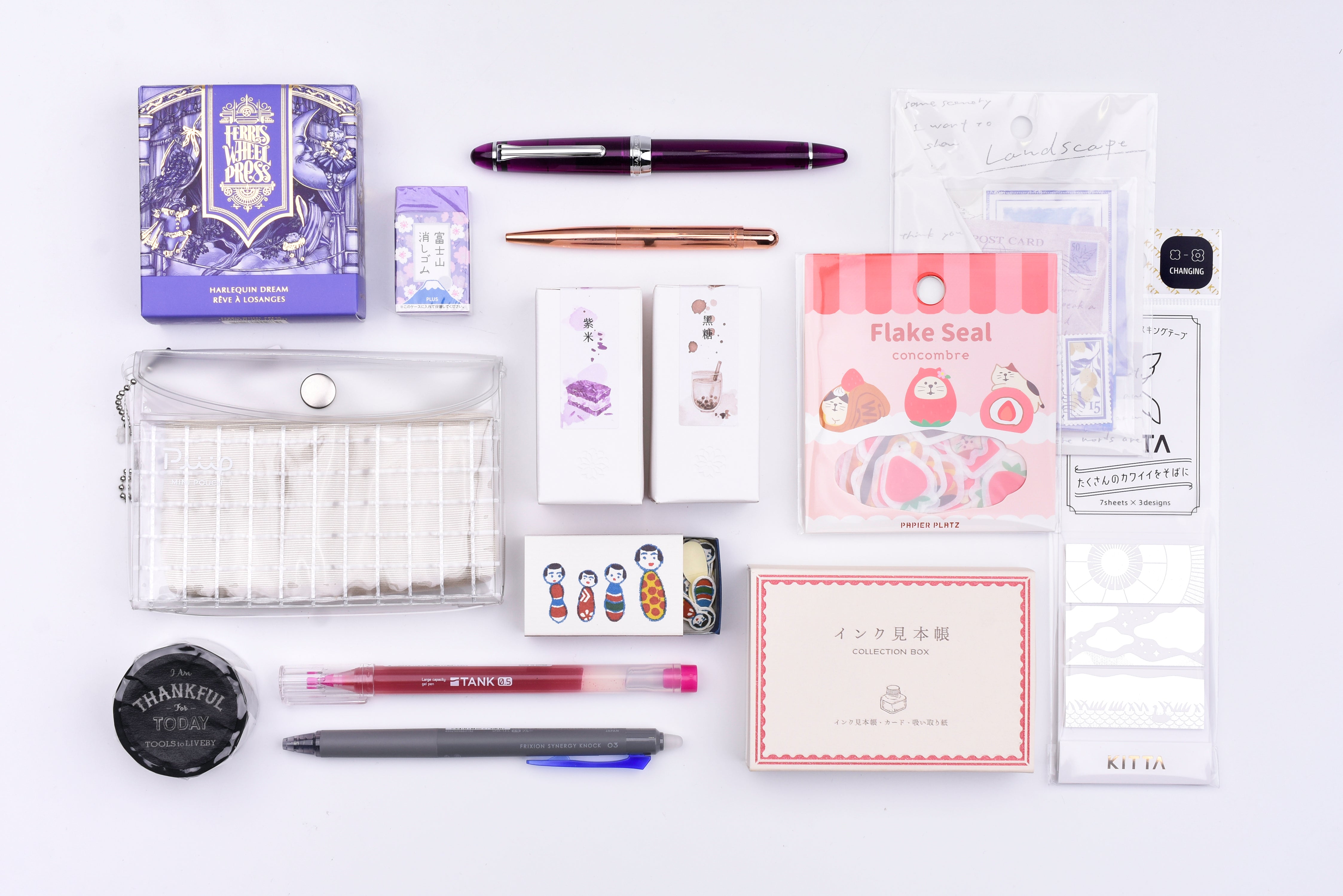 Happy April! Celebrations, Farewells, Ink Swatches and Lots of New Stationery