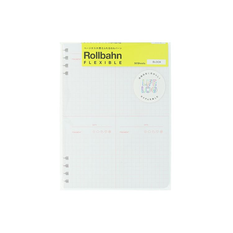 Rollbahn Flexible Refill - Life Log - Block - Large (Coming Soon)
