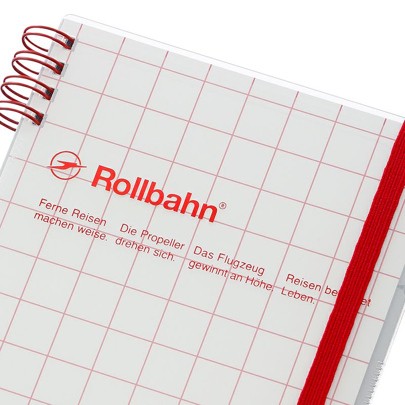 Rollbahn Flexible Cover 360° Notebook - Life Log - Graph Check - Large (Coming Soon)