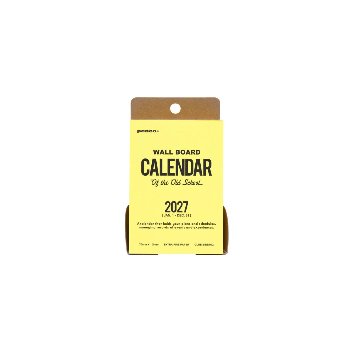 Hightide Penco Daily Memo Block Calendar - 2027