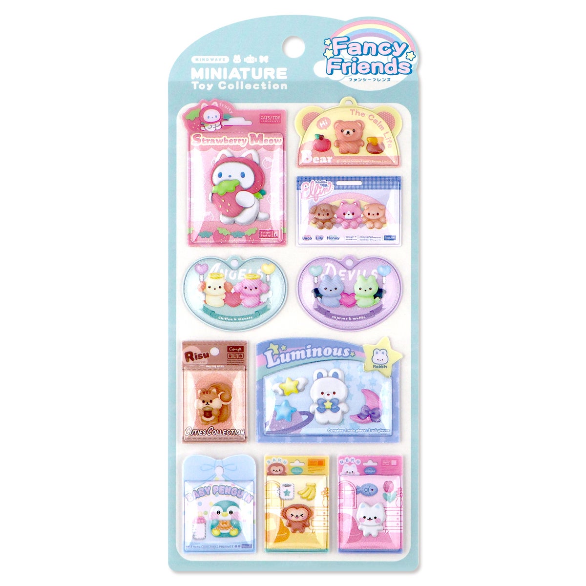 Mind Wave Puffy Stickers - Miniature Toy Collection (Coming Soon)