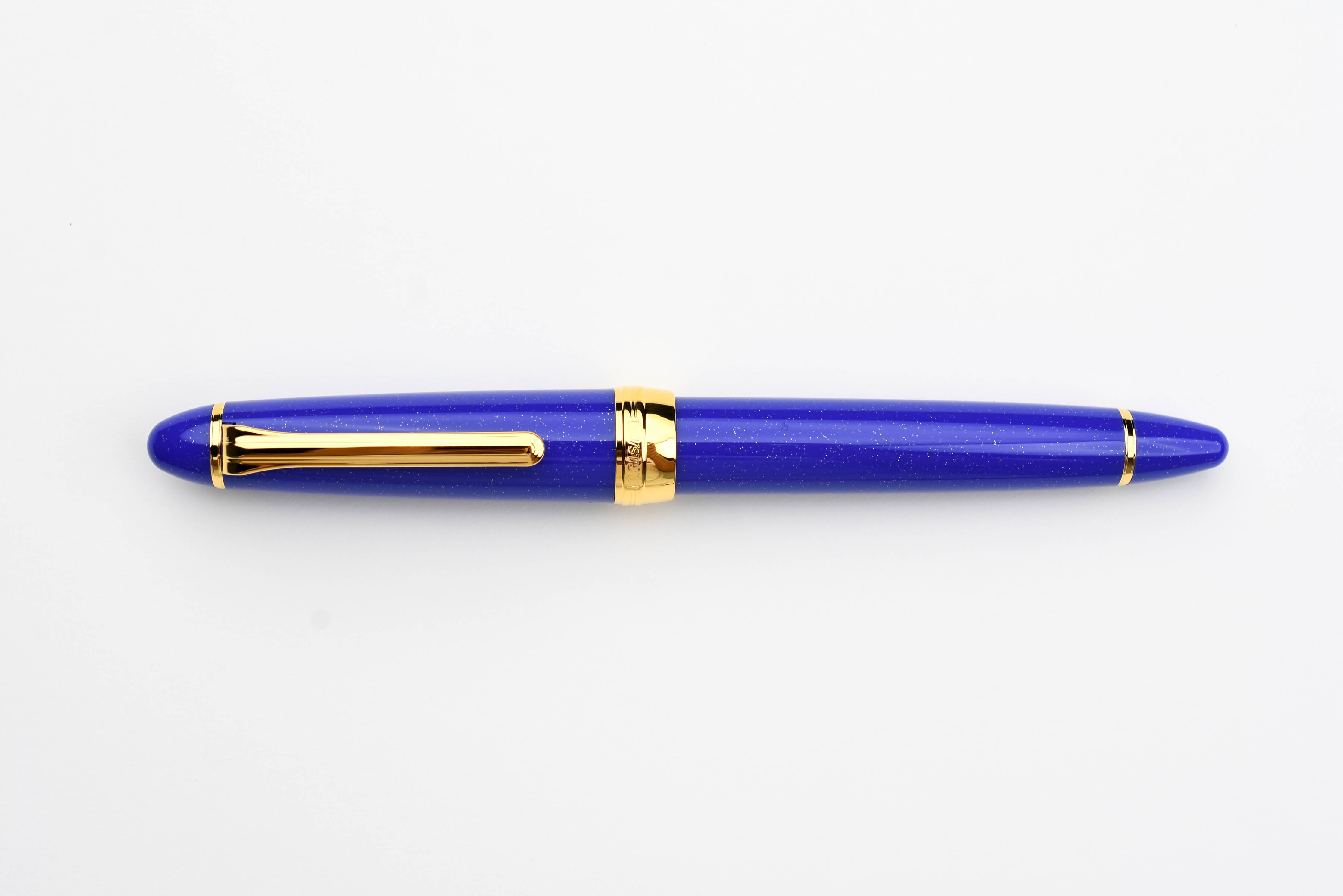 Nagasawa Original Oversized Fountain Pen - Kobe Affection Kyomachi Legend Blue - Medium Nib