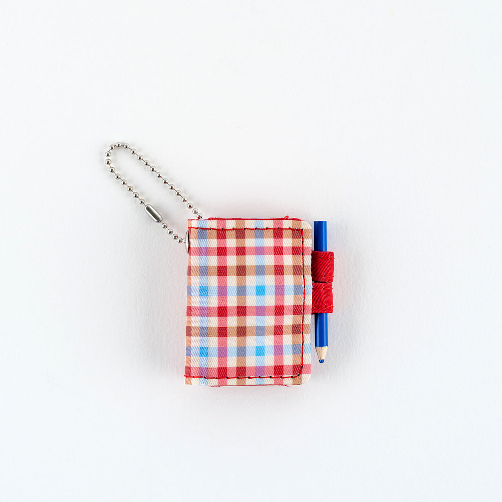 Hobonichi 2027 Techo Mini Keychain - Bright Plaid