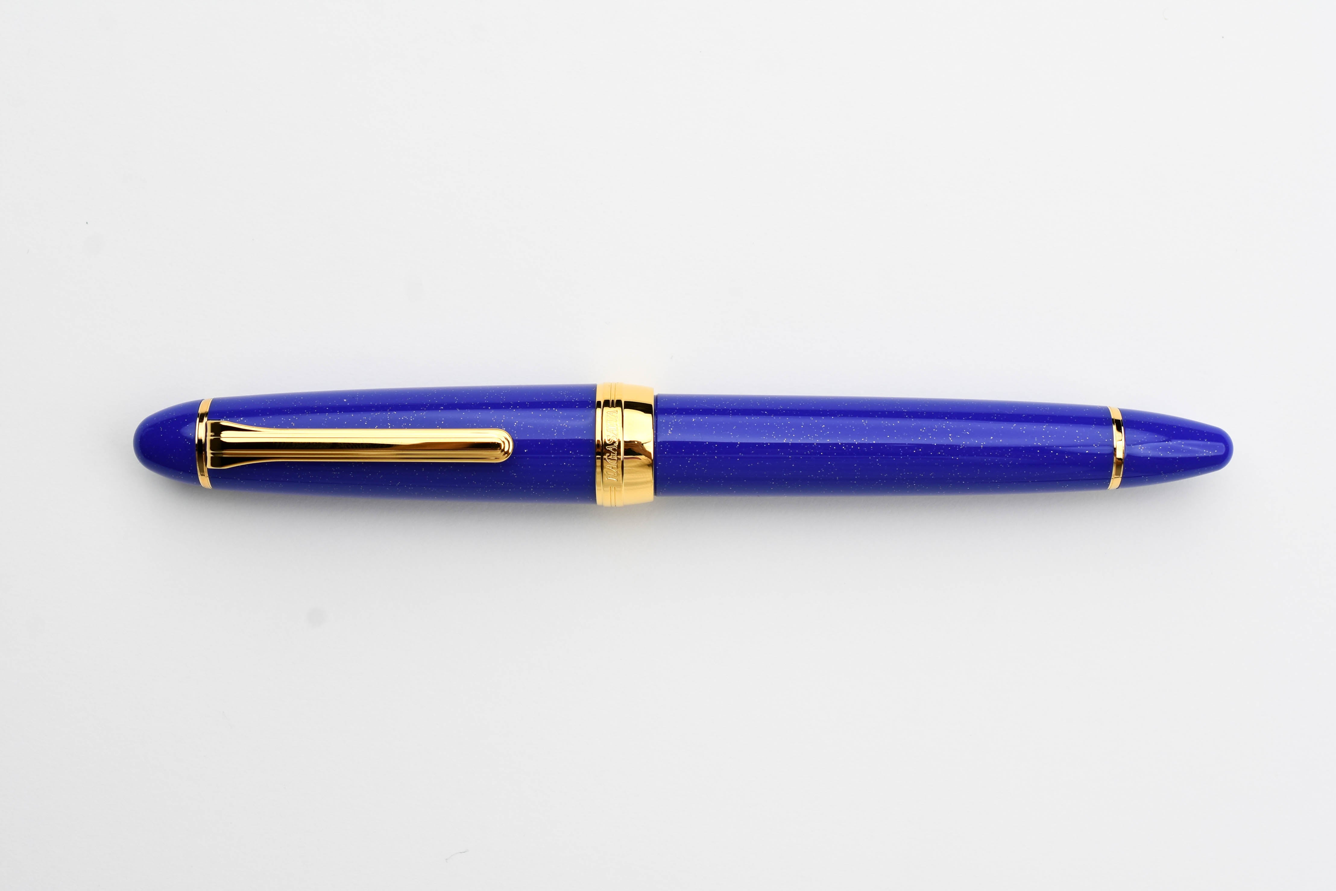 Nagasawa Original Large Fountain Pen - Kobe Affection Kyomachi Legend Blue