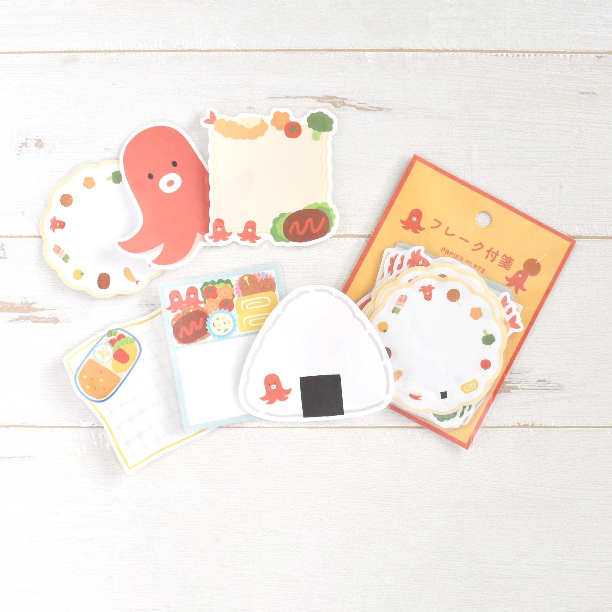Papier Platz Flake Sticky Notes - Lunch Box