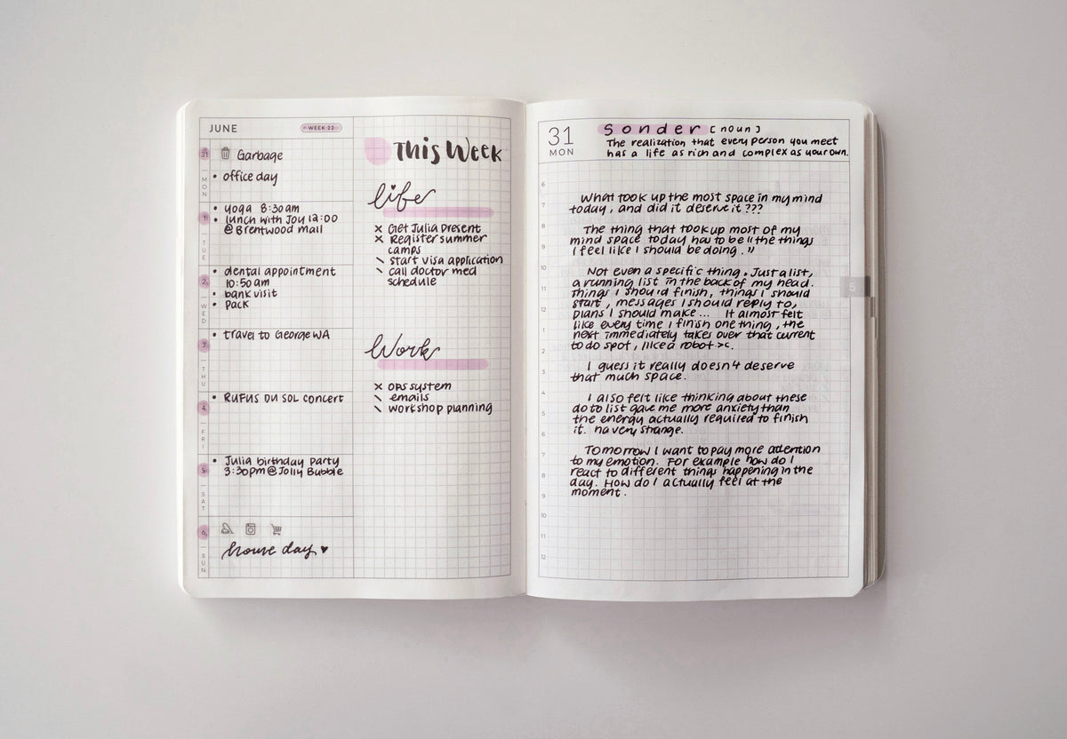 Aura Estelle Magnet Planner 2027 - Daily - B6 (Pre-Order Starts Aug 18; Shipping starts mid-Nov)