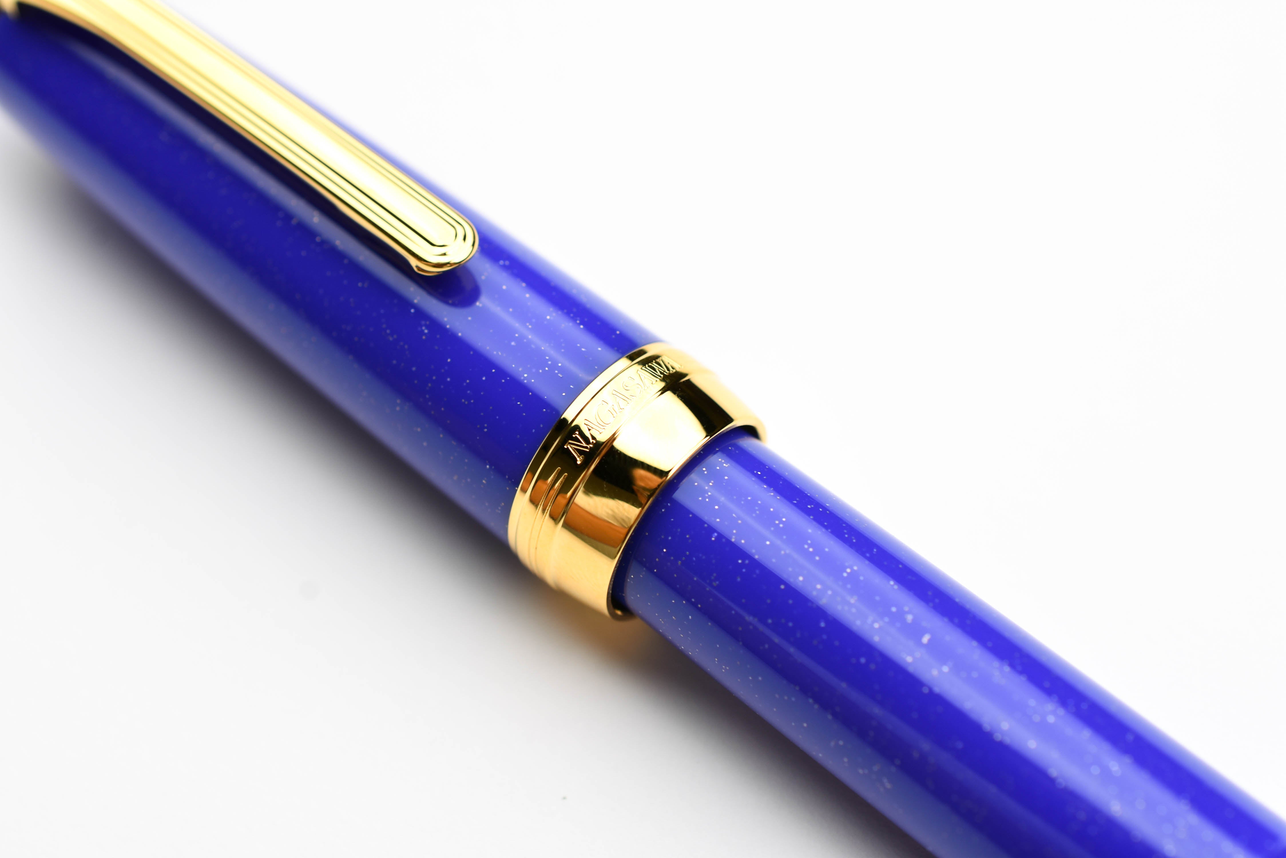 Nagasawa Original Large Fountain Pen - Kobe Affection Kyomachi Legend Blue