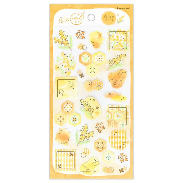 NB Large Transparent Sticker Sheet - Palette - Maze
