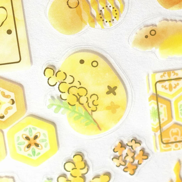 NB Large Transparent Sticker Sheet - Palette - Maze
