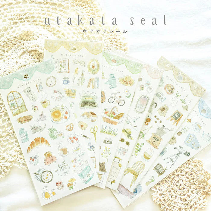 Mind Wave Sticker Sheet - Utakata - Morning