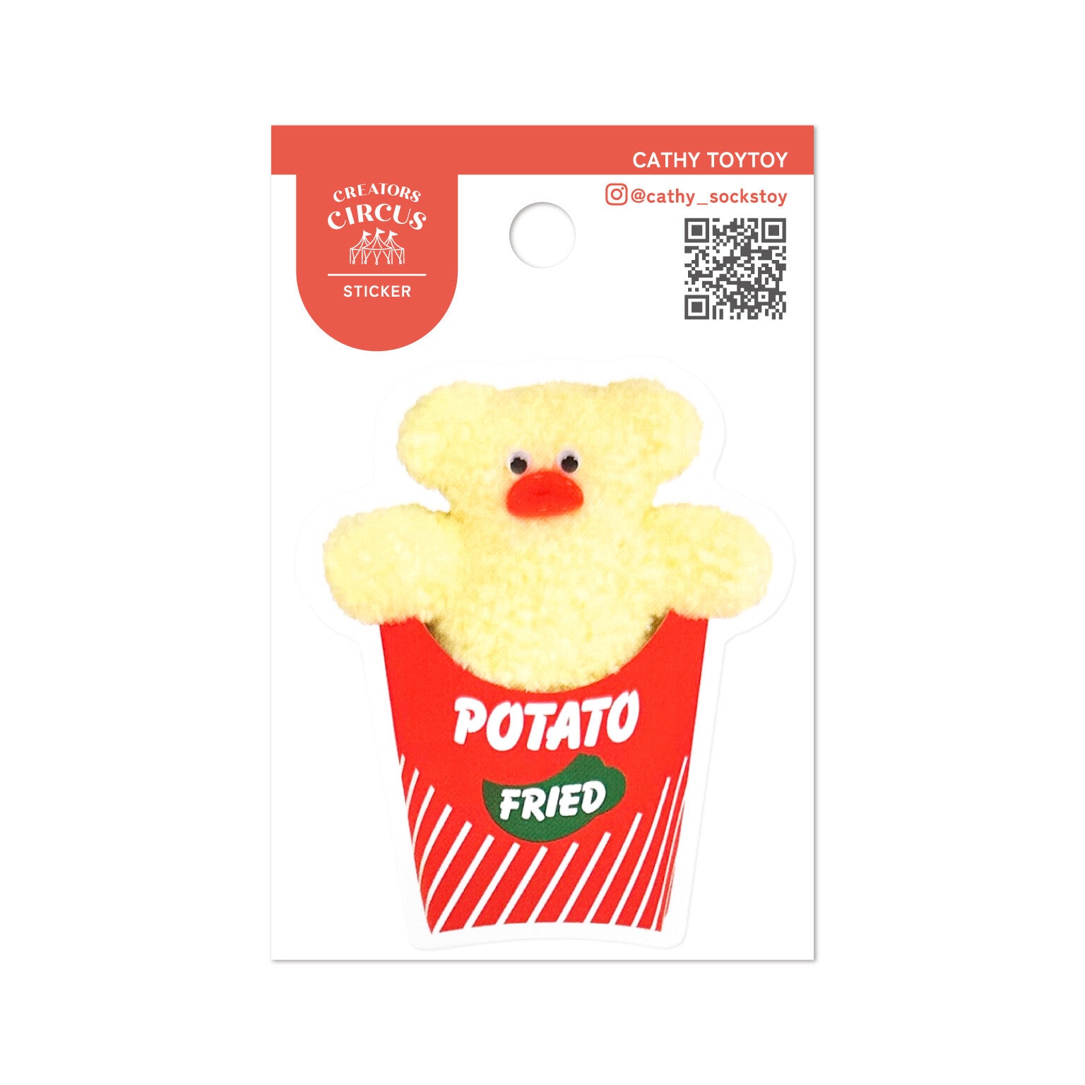 Frontier - CREATORS CIRCUS Sticker - Cathy Toytoy