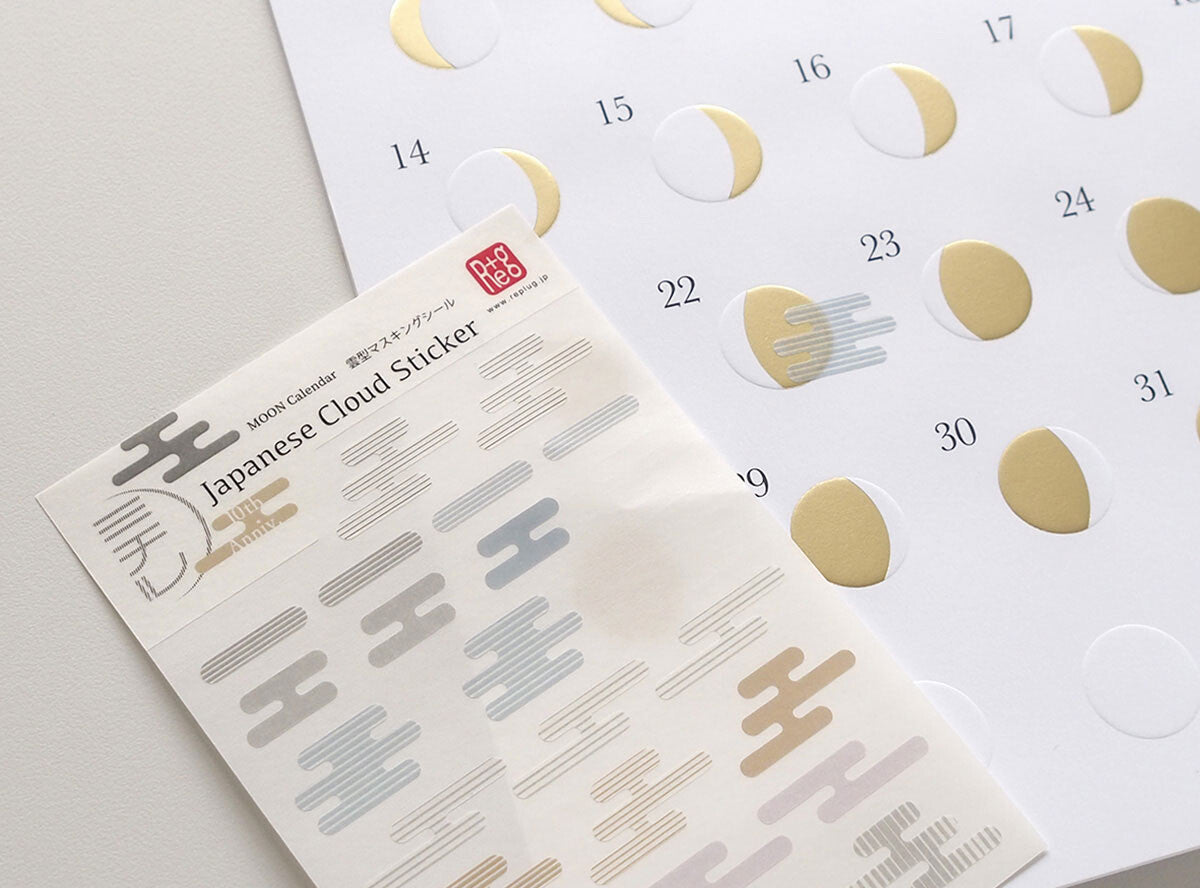 Replug - 10th Anniversary - Japanese Cloud Sticker Sheet