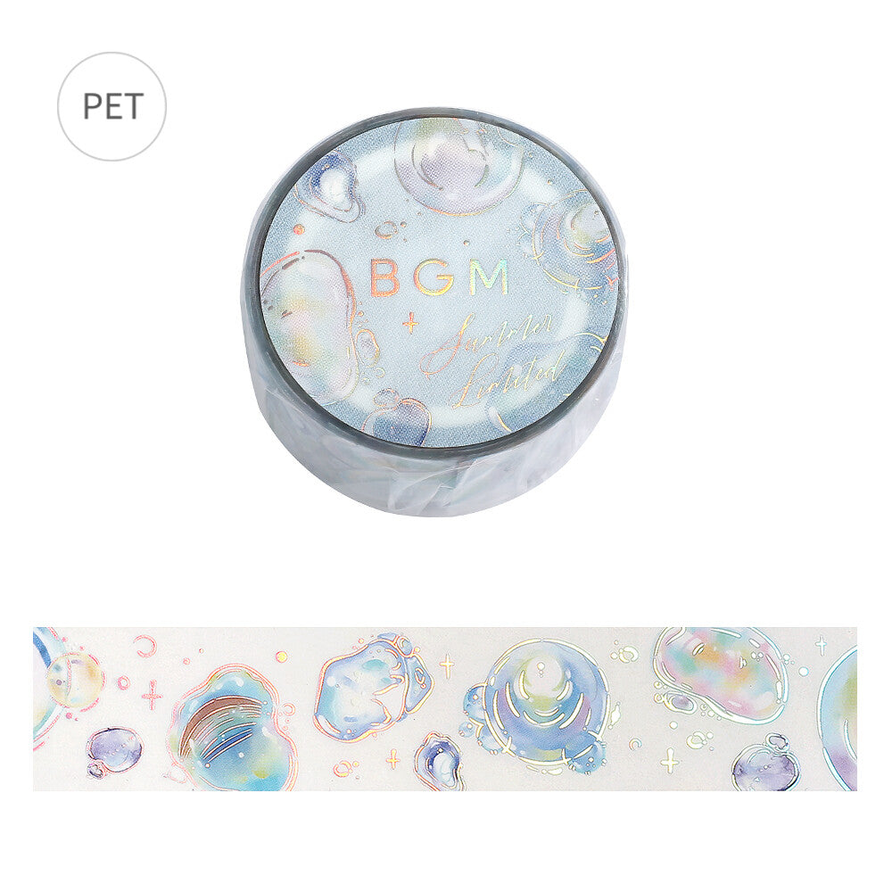 BGM Clear Tape - Foil Stamping - 2026 Summer Limited - Bubbles of Light (Coming Soon)