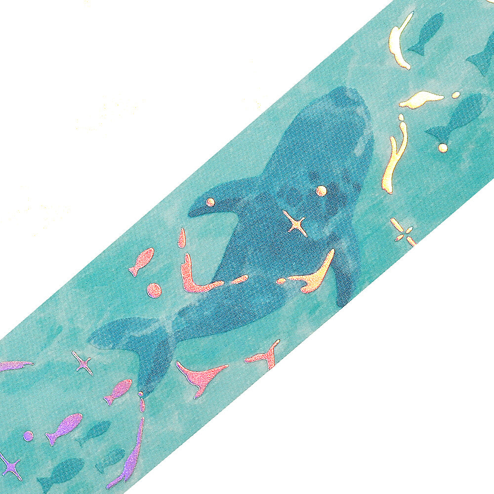 BGM Clear Tape - Foil Stamping - 2026 Summer Limited - Wave Shadows (Coming Soon)