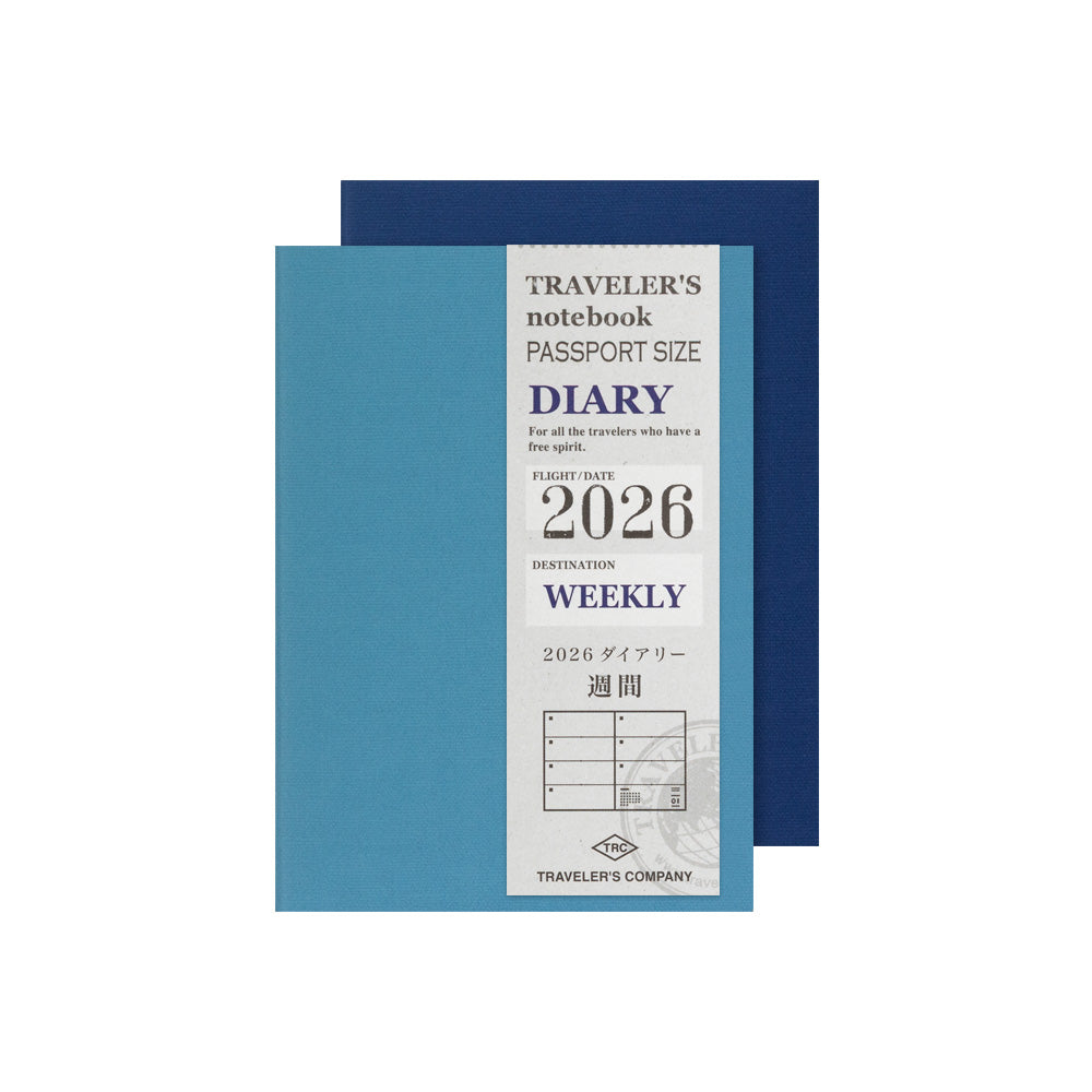 TRAVELER'S Notebook Passport Size 2026 Weekly