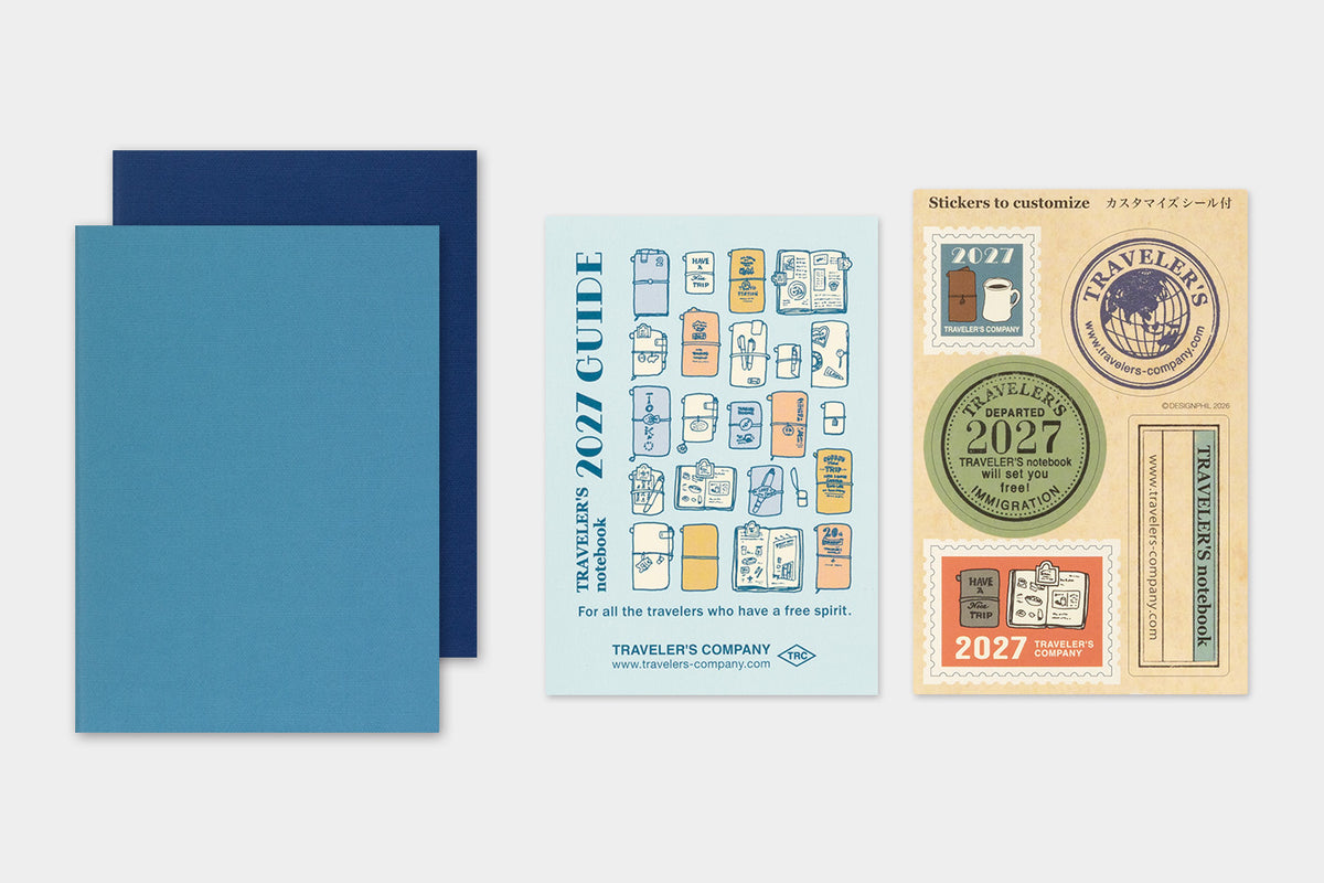 TRAVELER'S Notebook Passport Size 2027 Weekly (Pre-Order Starts Sept 7 @ 11am ET; Shipping Starts After 10/19)