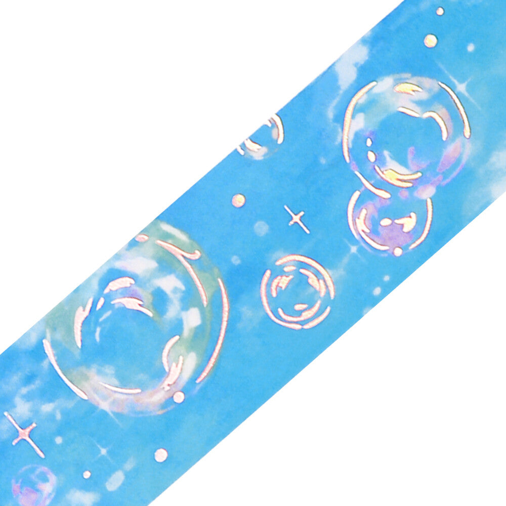 BGM Clear Tape - Foil Stamping Life - Sky Encyclopedia - Bubble Dream