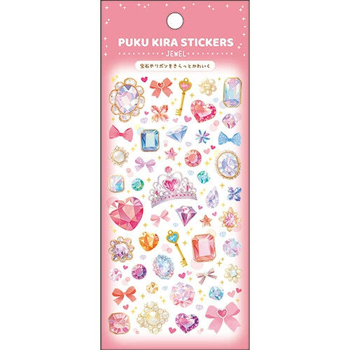 Pine Book Puffy Stickers - Puku Kira - Jewel (Coming Soon)