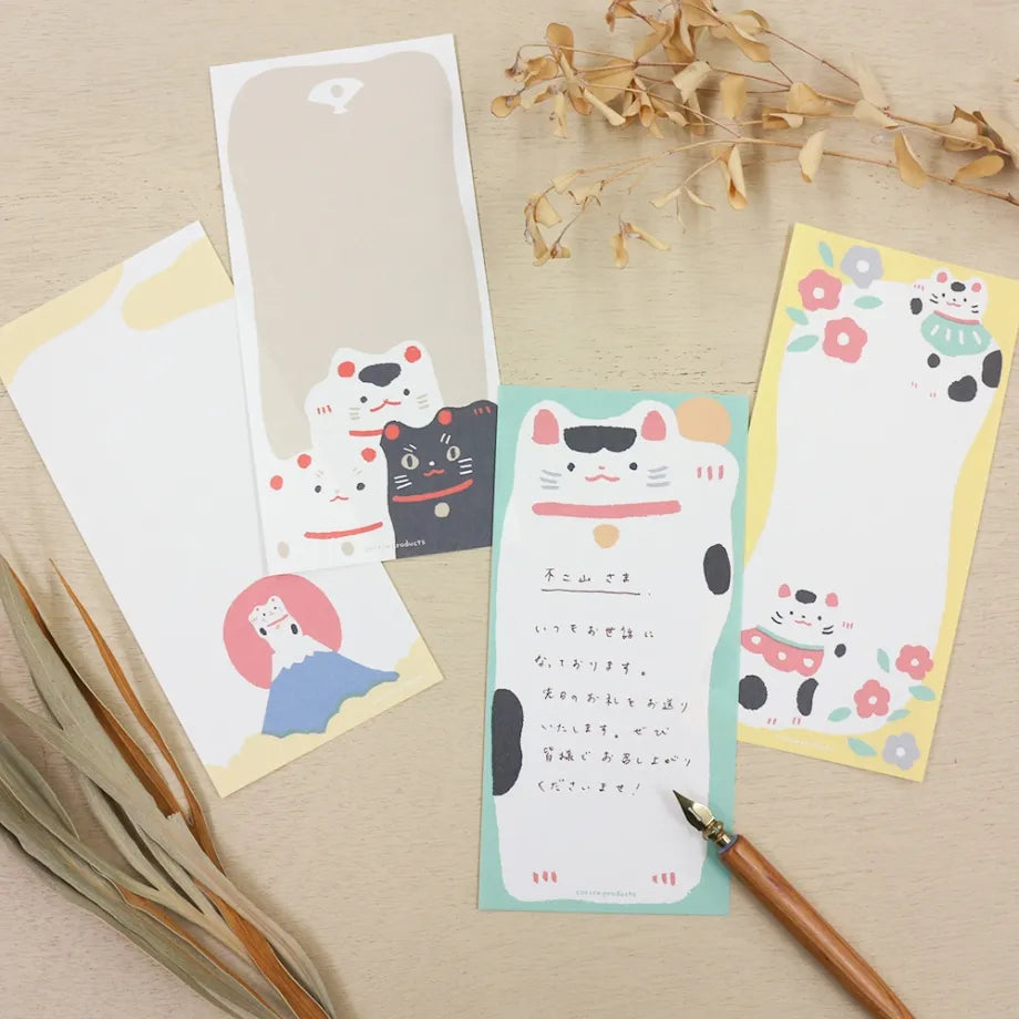 Cozyca - Masao Takahata Note Pad - Lucky Cat