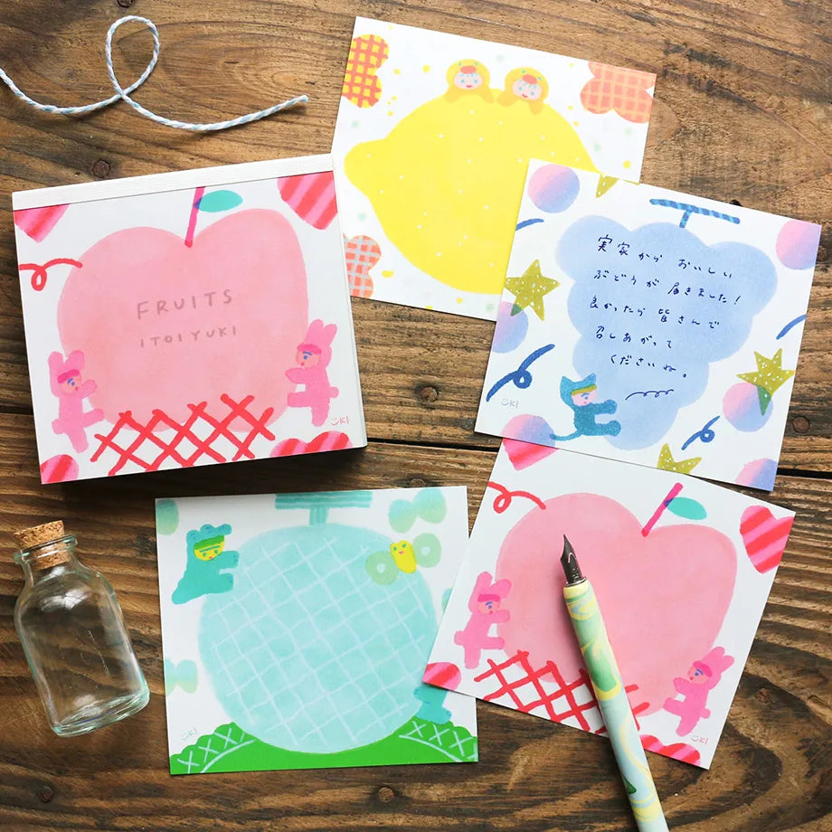Cozyca - Chihiro Sonoda Memo Pad - Fruits