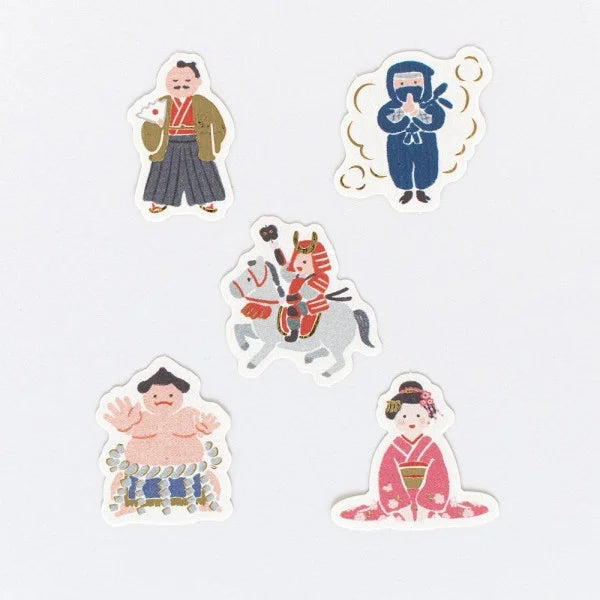 NB Flake Stickers - Attractive Nippon - Japanese People