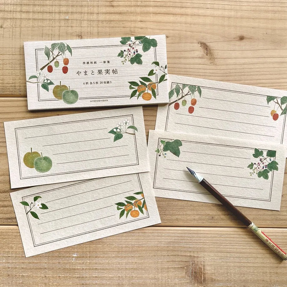Cozyca - Shikanone - Notepad - Yamato Fruits Book - Horizontal Ruled