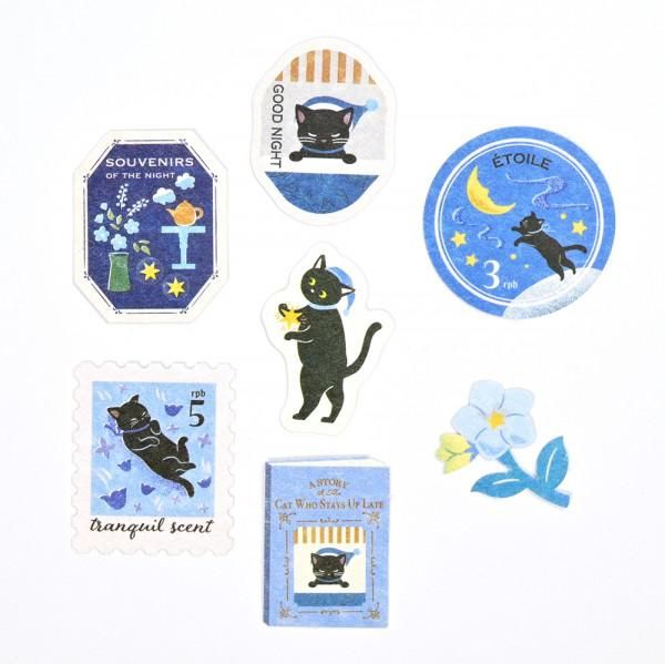 NB Flake Stickers - Ressa - The Cat Who Stays Up Late (Coming Soon)
