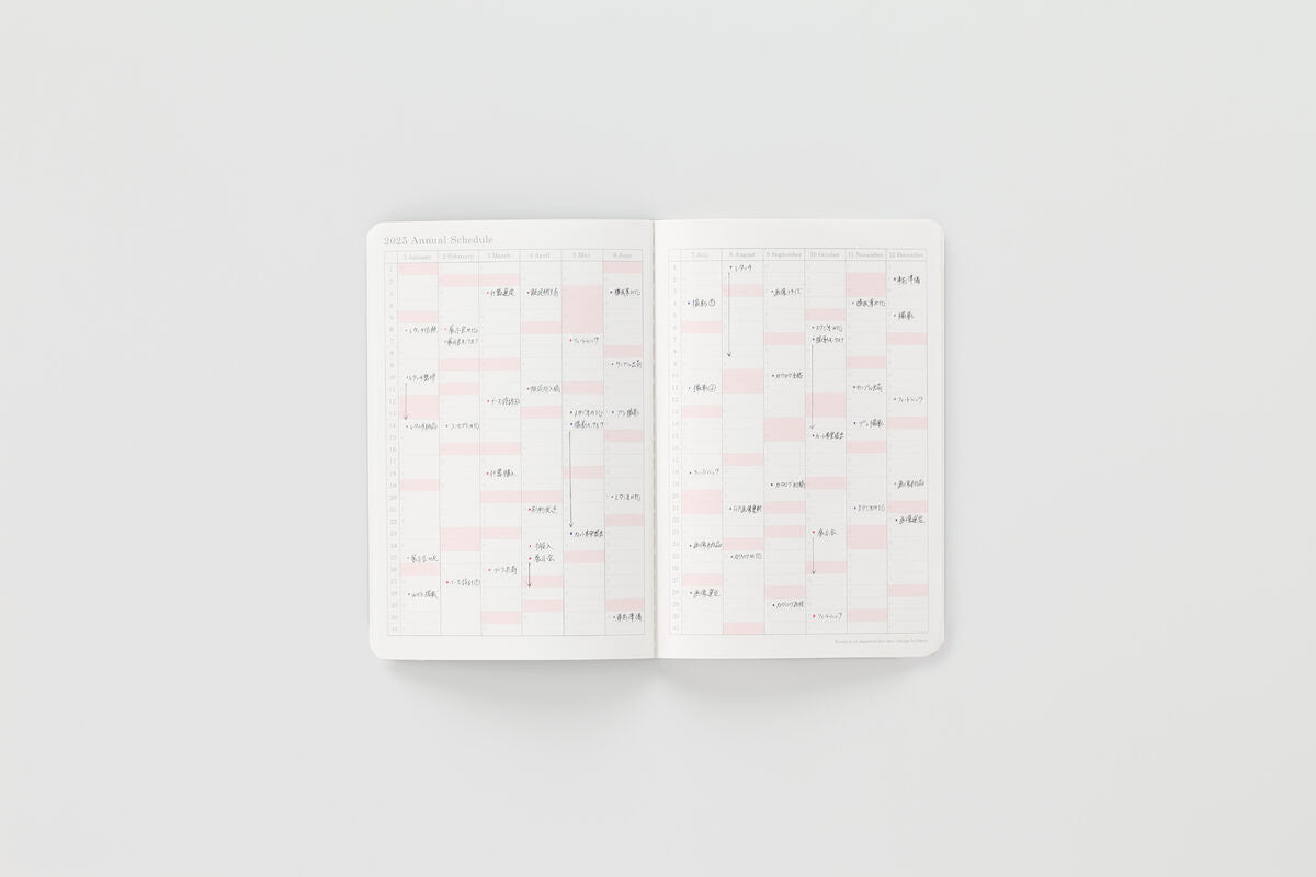 Stalogy Monthly Diary - 2026 - B6 Slim
