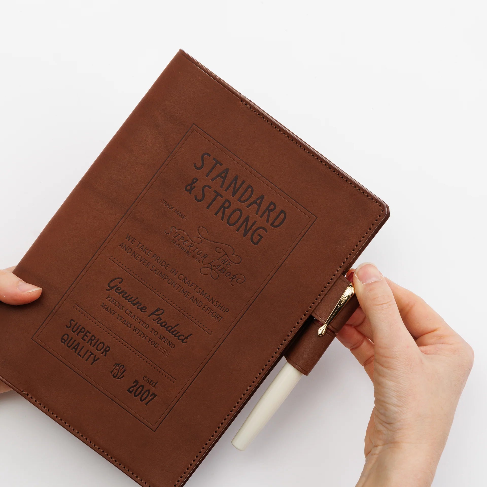 The Superior Labor - Stamped Series Note Keeper - A5 Notebook Cover