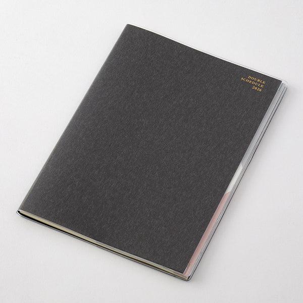 Midori Double Schedule Diary - 2026 - B6