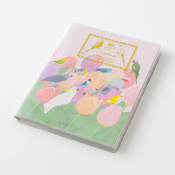 Midori Pocket Diary 2027 - Bird - A6