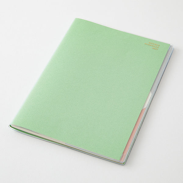 Midori Double Schedule Diary Money - 2027 - B6
