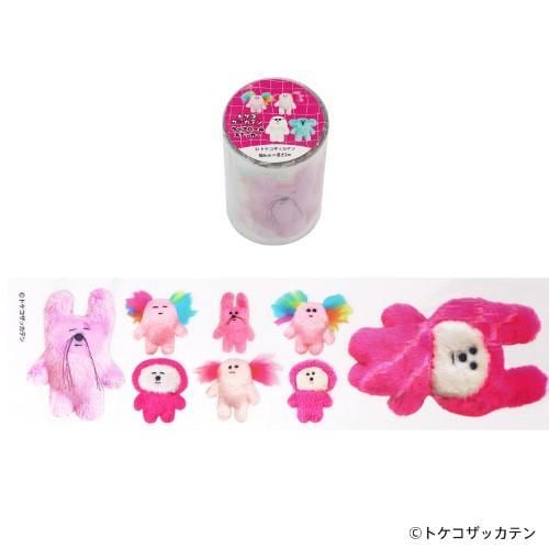 Komamono Creative x Tokeko Zakkaten Clear Roll Sticker (Coming Soon)